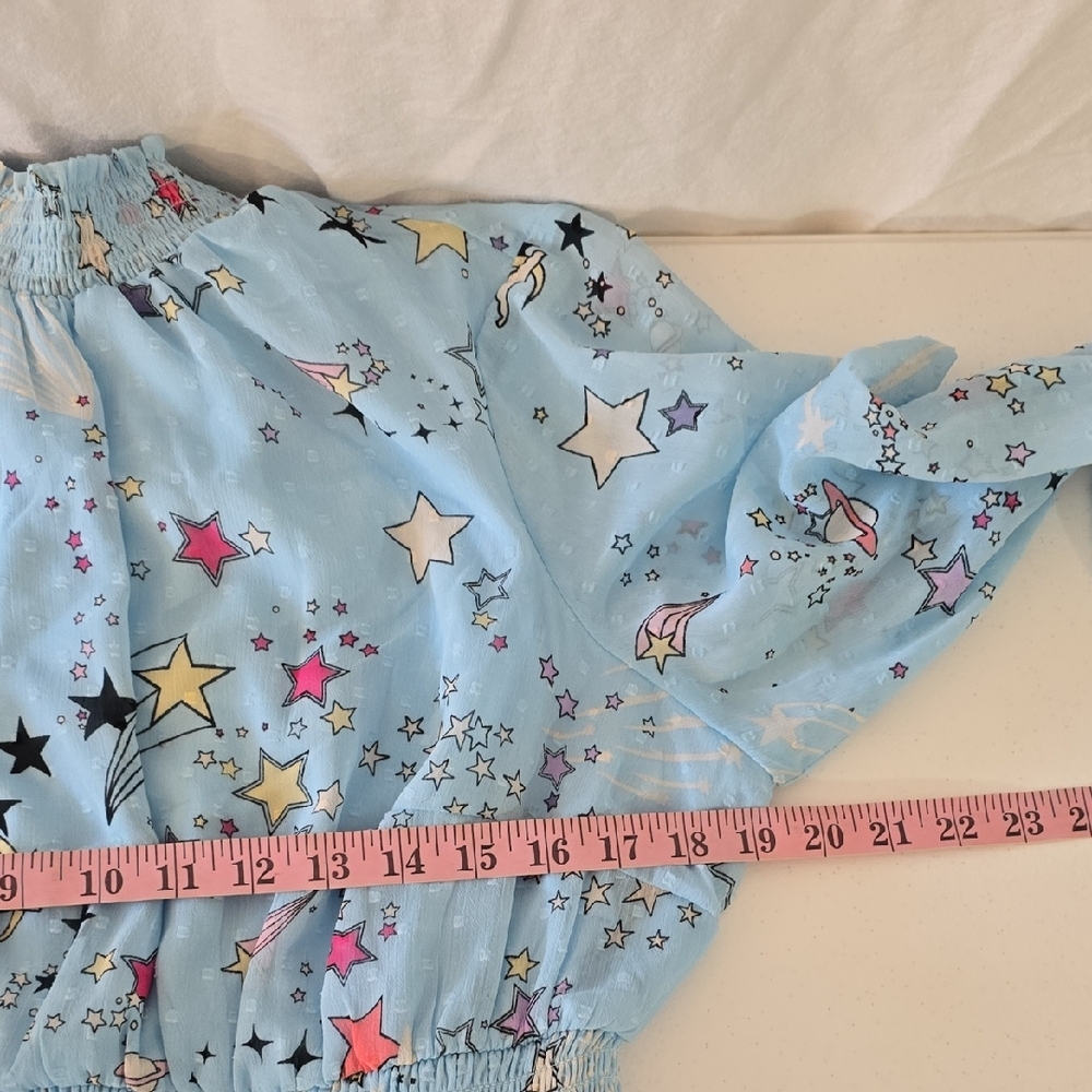 Torrid Light Blue Ruffled Dress - Picture 7 of 11
